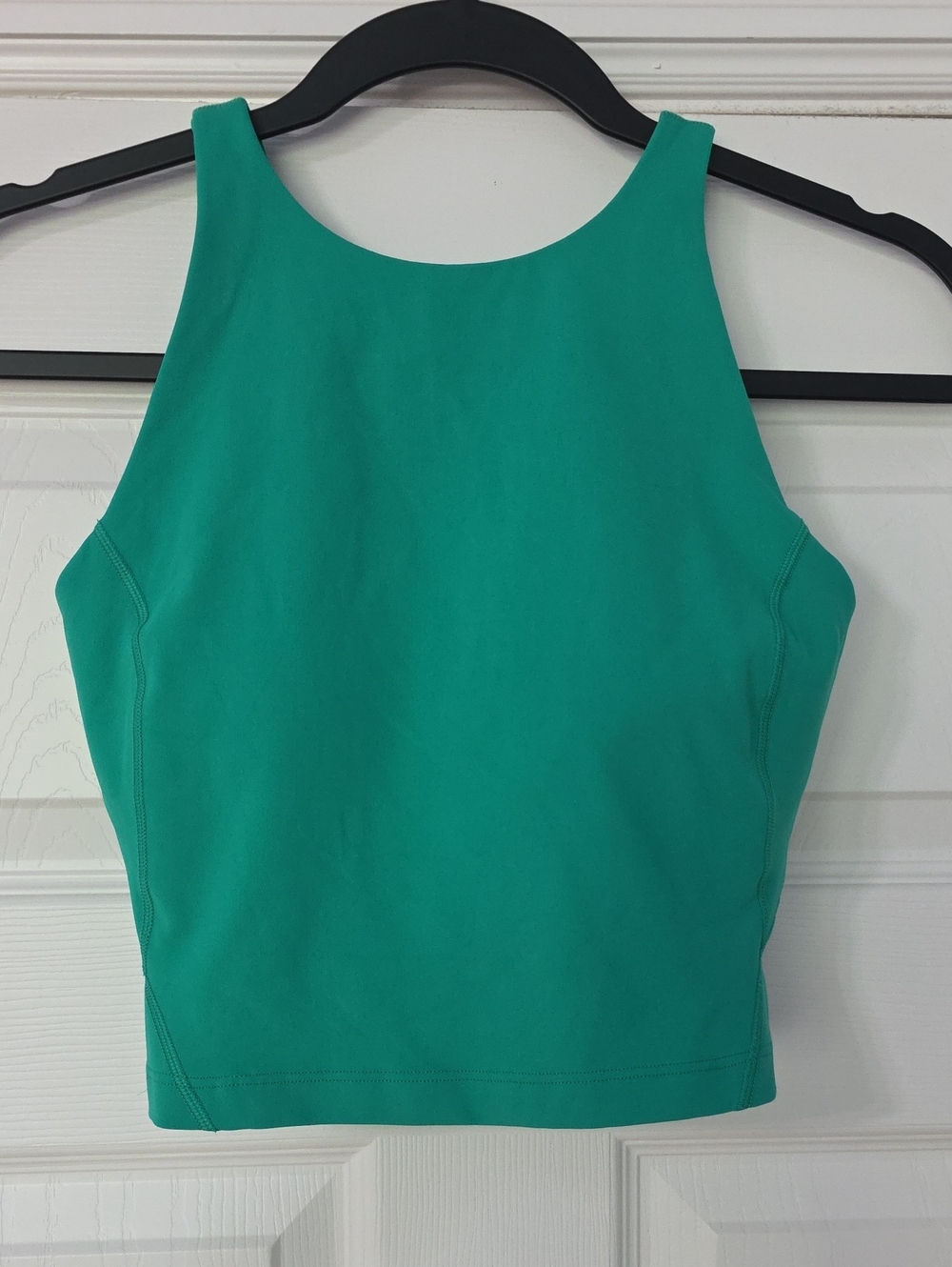 lululemon athletica Green High-Neck Crop Tank